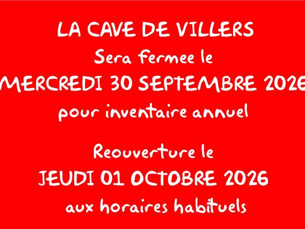 Inventaire 2026