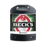 Fût BECKS - 6 Litres PERFECT DRAFT