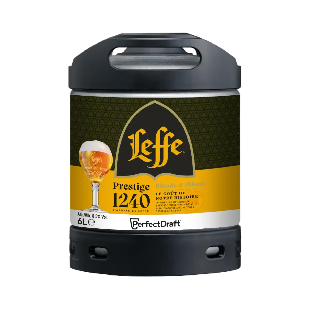 Fût leffe Prestige 8,5° - 6 Litres PERFECT DRAFT