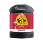 Fût leffe Ruby 5° - 6 Litres PERFECT DRAFT