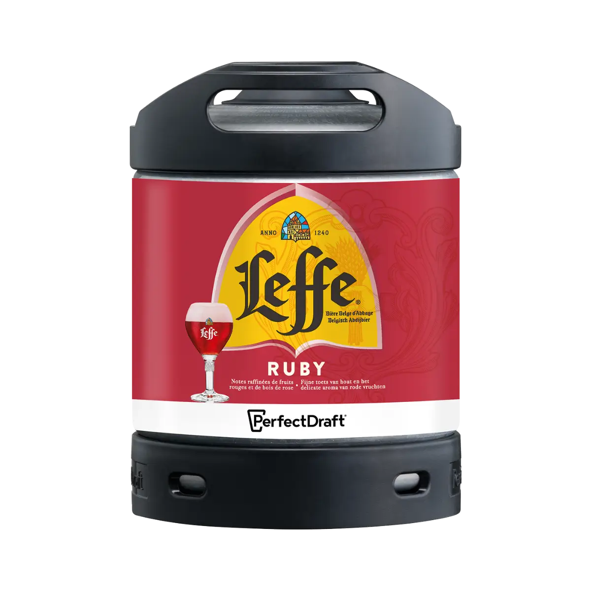 Fût leffe Ruby 5° - 6 Litres PERFECT DRAFT