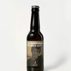 Bière Blanche 4,5° - Les Travailleurs de l'Amer - 33CL