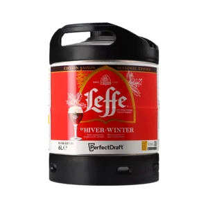 Fût leffe d'hiver 6,6° -6 Litres PERFECT DRAFT