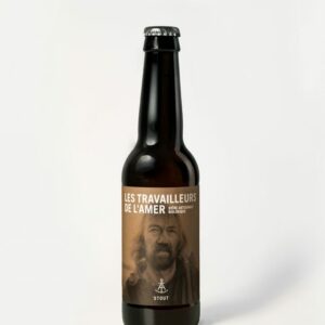Bière Stout 5° - Les Travailleurs de l'Amer - 33CL