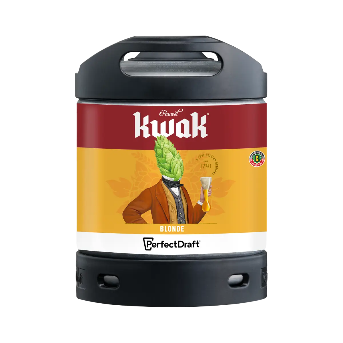 Fût KWAK BLONDE 7,4° - 6 Litres PERFECT DRAFT