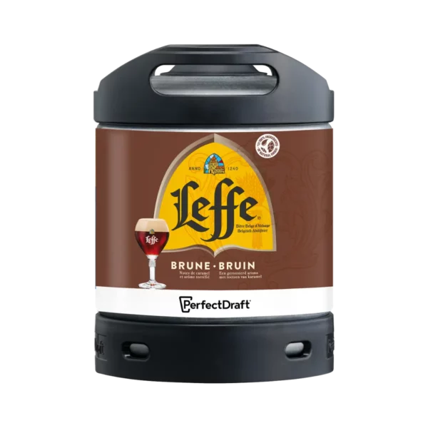 Fût Leffe brune 6,5° - 6 Litres PERFECT DRAFT