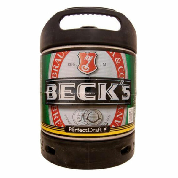 Fût BECKS - 6 Litres PERFECT DRAFT