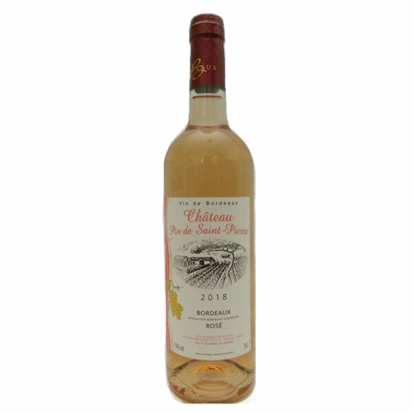 BORDEAUX ROSE CHÂTEAU PIN DE ST PIERRE