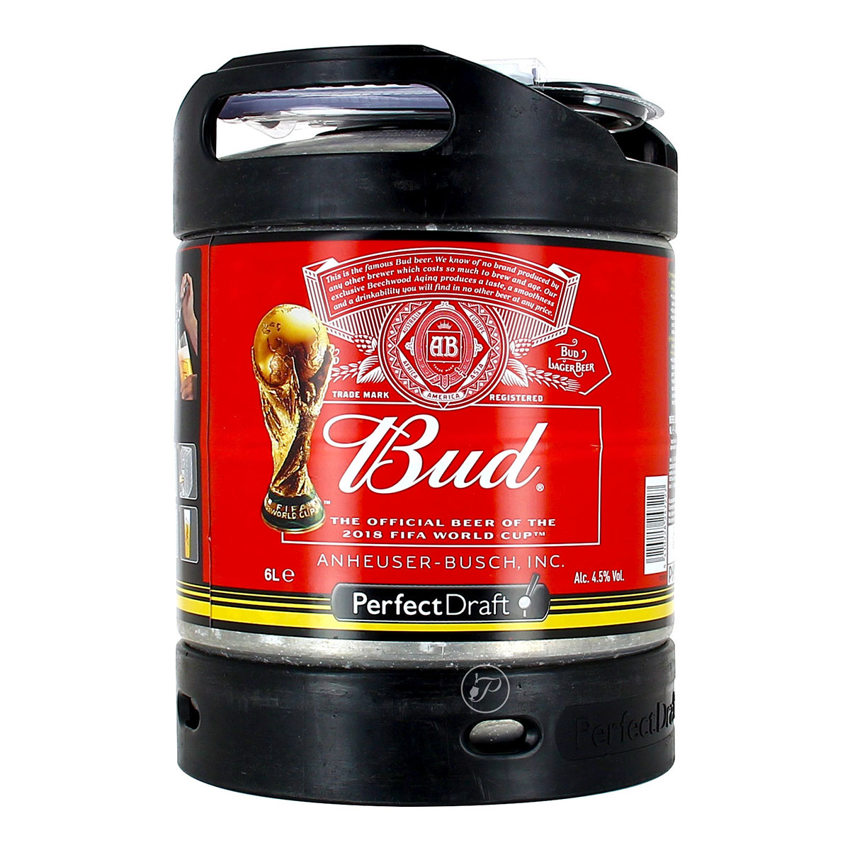 Fût Bud bière américain - 6 Litres PERFECT DRAFT