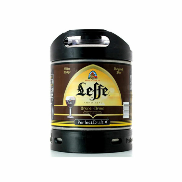 Fût Leffe brune 6,5° - 6 Litres PERFECT DRAFT