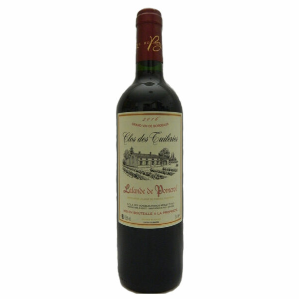 BOR LALANDE DE POMEROL clos des tuileries