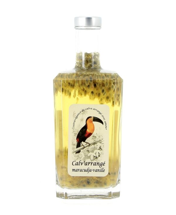 CALV' ARRANGE - FRUIT DE LA PASSION- VANILLE - 30% 70 cl