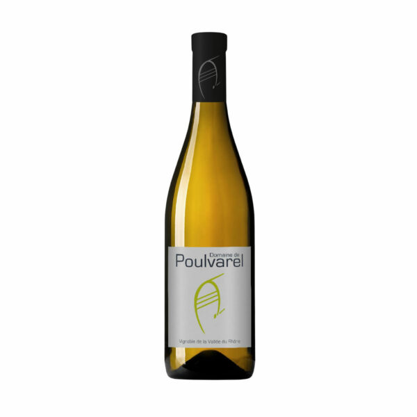 COSTIERES DE NIMES BLANC AOP DOMAINE DE POULVAREL