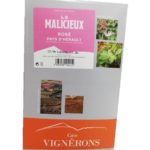 CUBIS IGP D'HERAULT - LE MALICIEUX Rosé 10 Litres