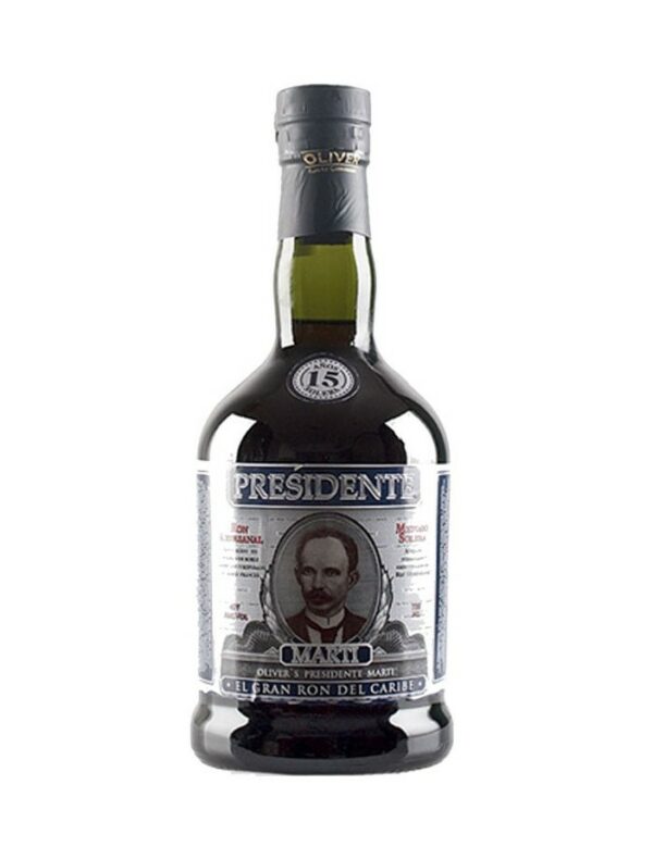 RHUM PRESIDENTE MARTI 15 ANS 40° 70CL
