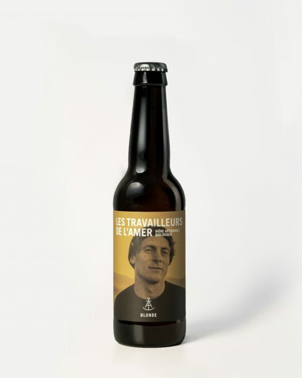 Bière Blonde 5° - Les Travailleurs de l'Amer - 33CL