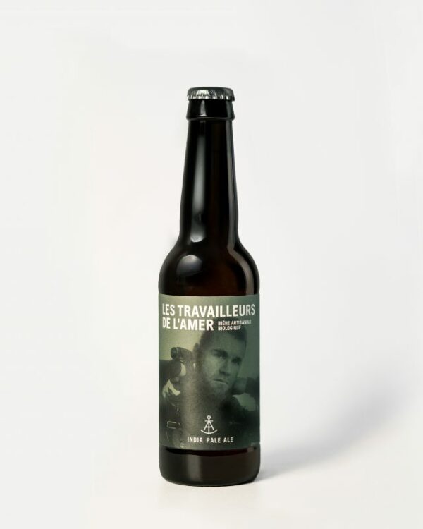 Bière IPA 5,5° - Les Travailleurs de l'Amer - 33CL