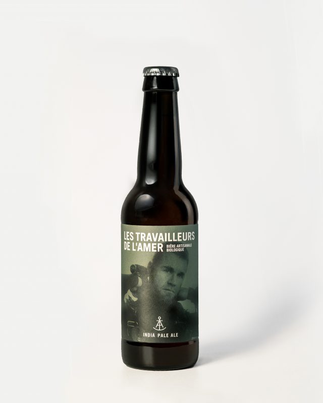 Bière IPA 5,5° - Les Travailleurs de l'Amer - 33CL