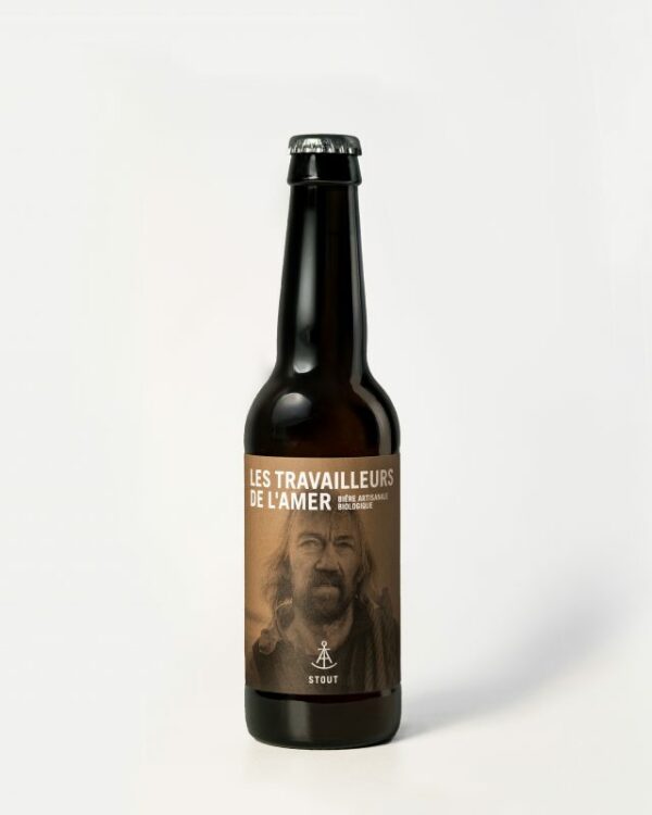 Bière Stout 5° - Les Travailleurs de l'Amer - 33CL