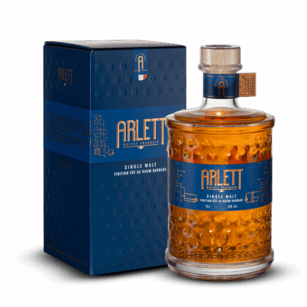 Whisky ARLETT - Fût de rhum barbade 48°