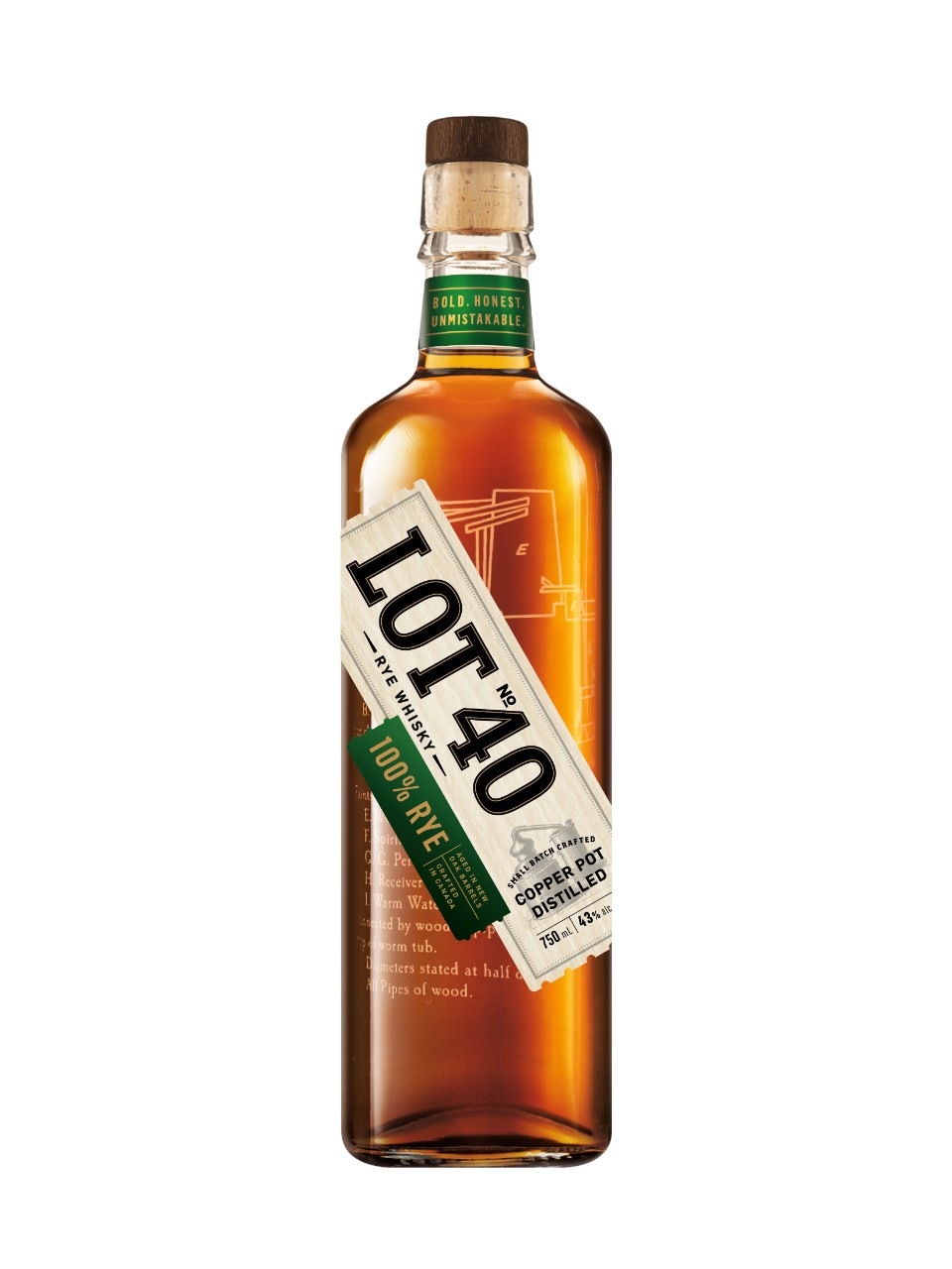 WHISKY CANADIEN - LOT N40 - 43°